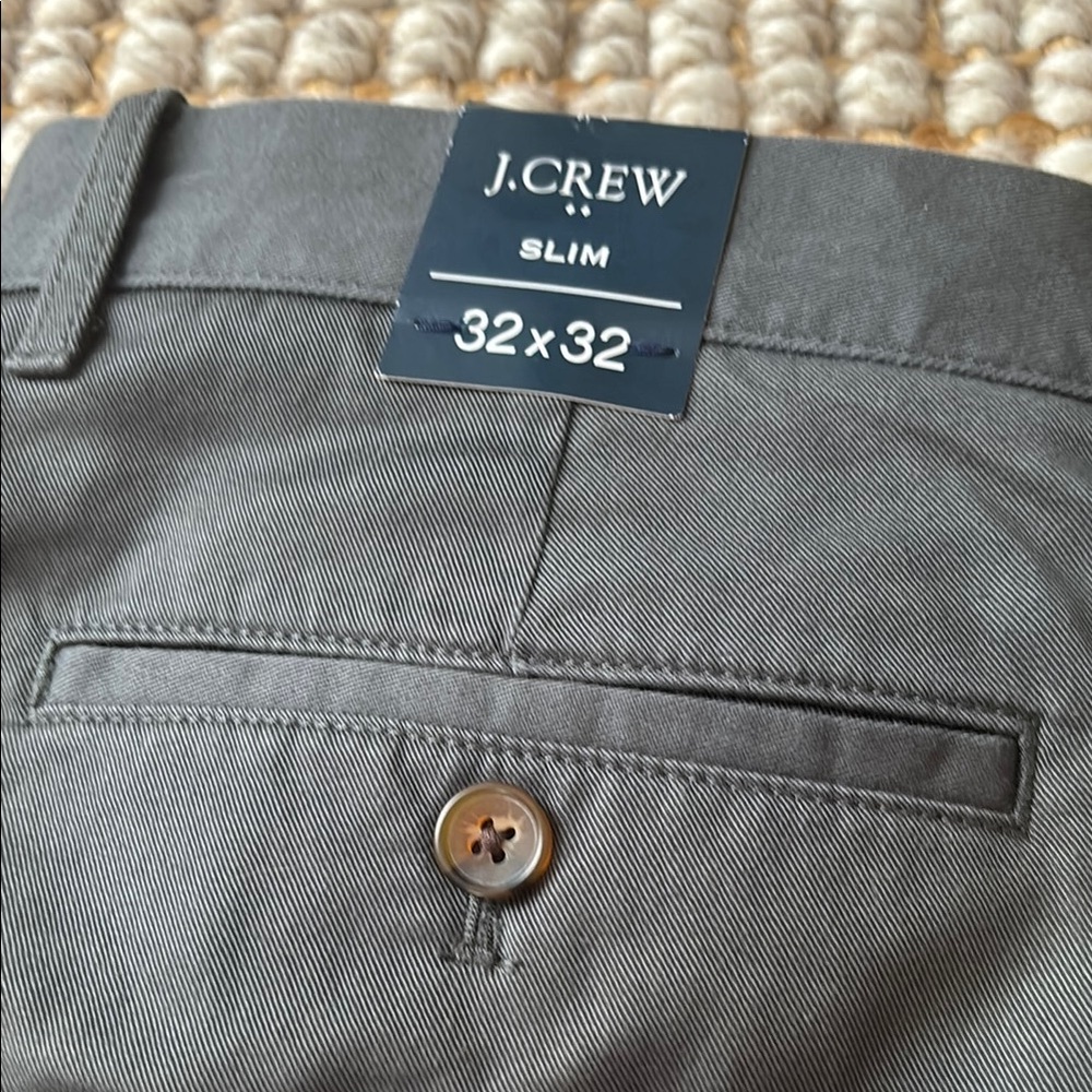 J. Crew Gray Chino Pants Classic Style